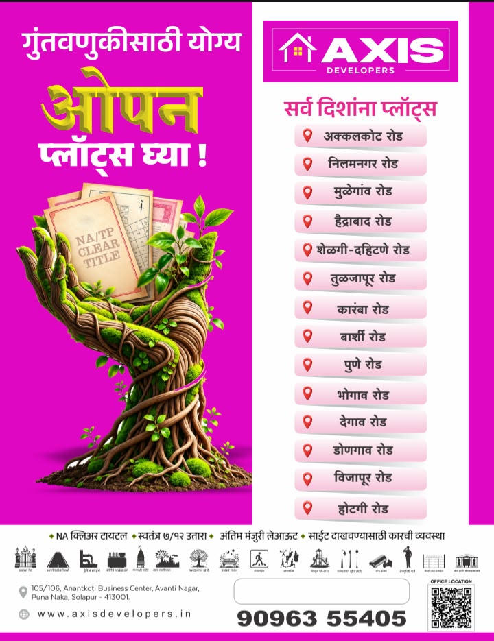 ॲक्सिस डेव्हलपर्स - प्रीमियम प्लॉटेड डेव्हलपमेंट